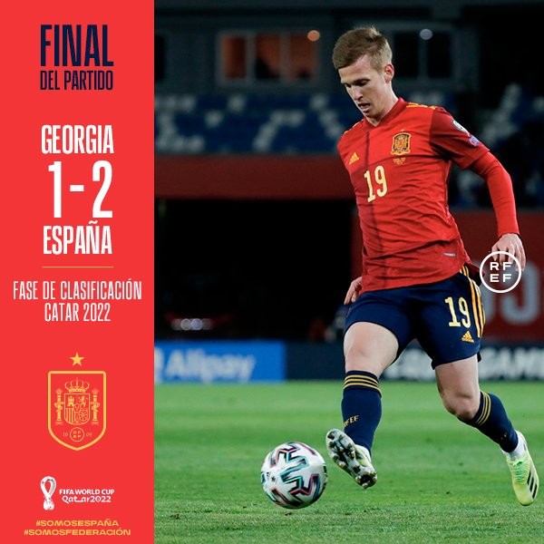 西班牙2-1格鲁吉亚