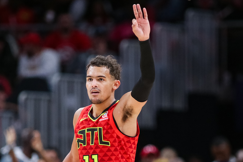 全员神准！老鹰单节三分11投11中 NBA历史首队