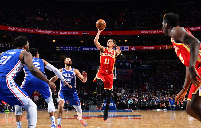 NBA——太疯狂了！崔洋点球19罚 17怒 39和7被恩比德打