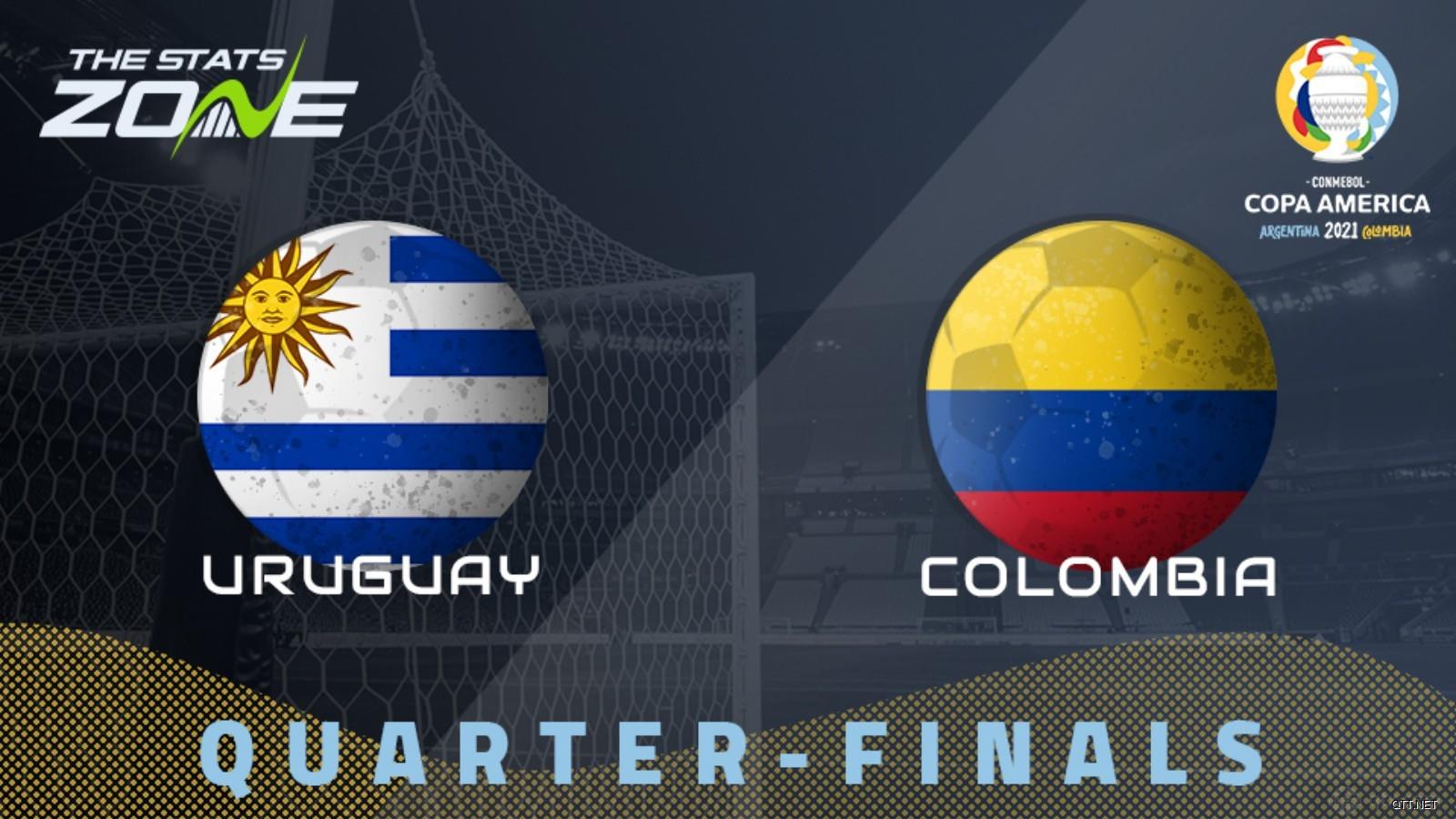 乌拉圭和哥伦比亚谁比较强