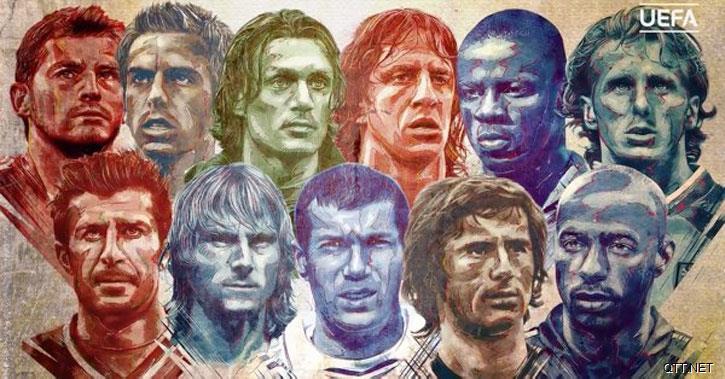 欧洲杯历史最佳11人：一经揭晓就饱受质疑的“完美”评选