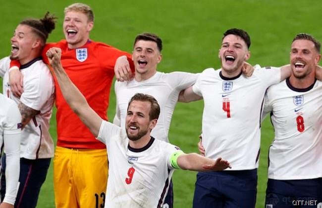 英格兰挺进欧洲杯决赛