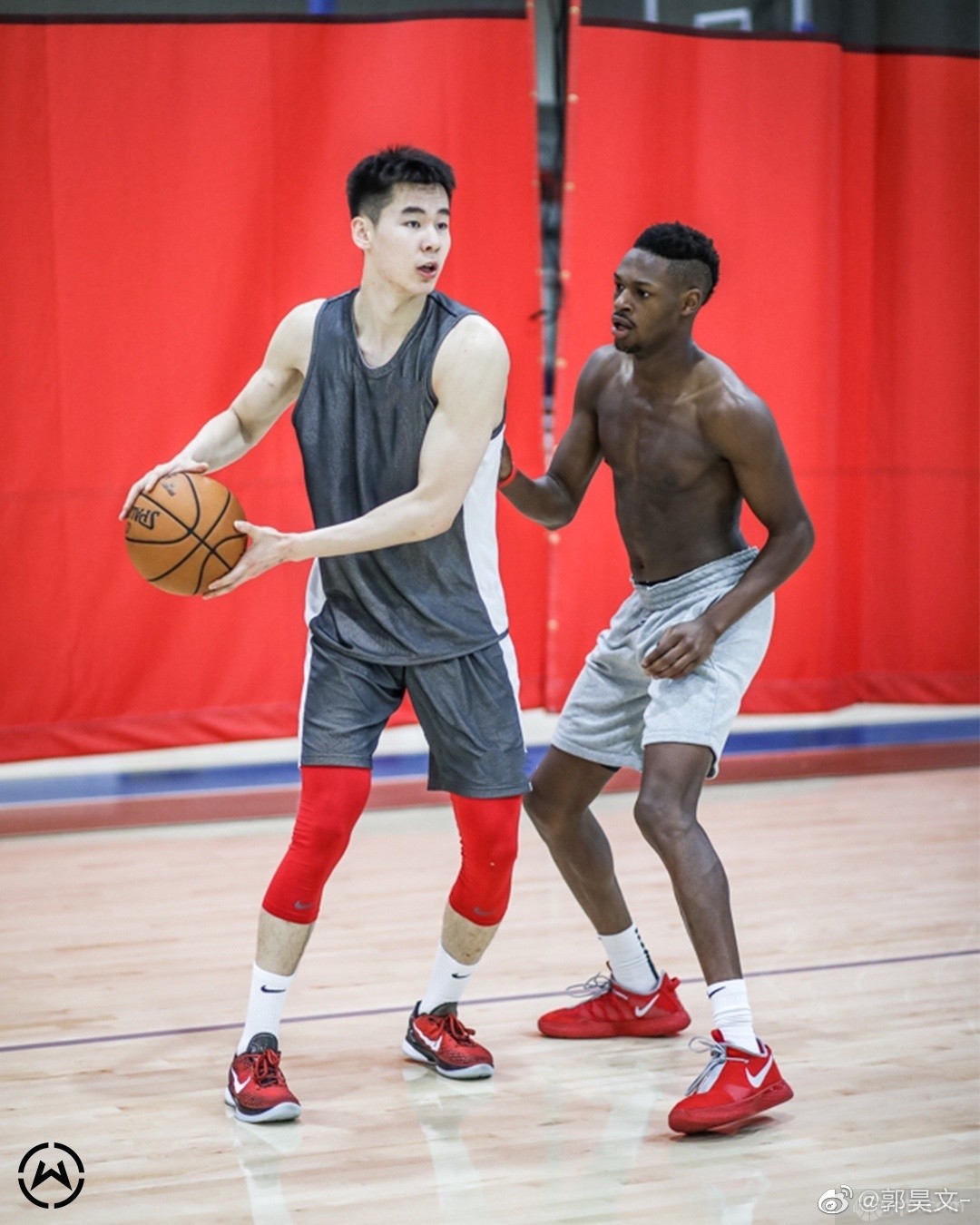 郭昊文试训NBA