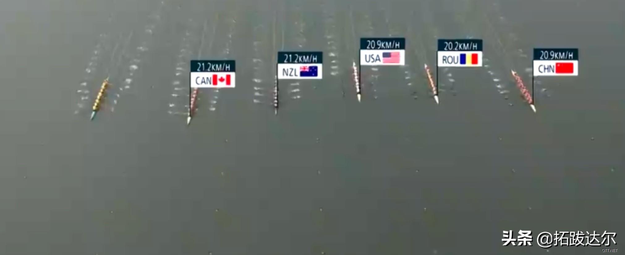 神奇逆转！赛艇女子八人单桨有舵手摘得铜牌！感谢那掌舵的男人