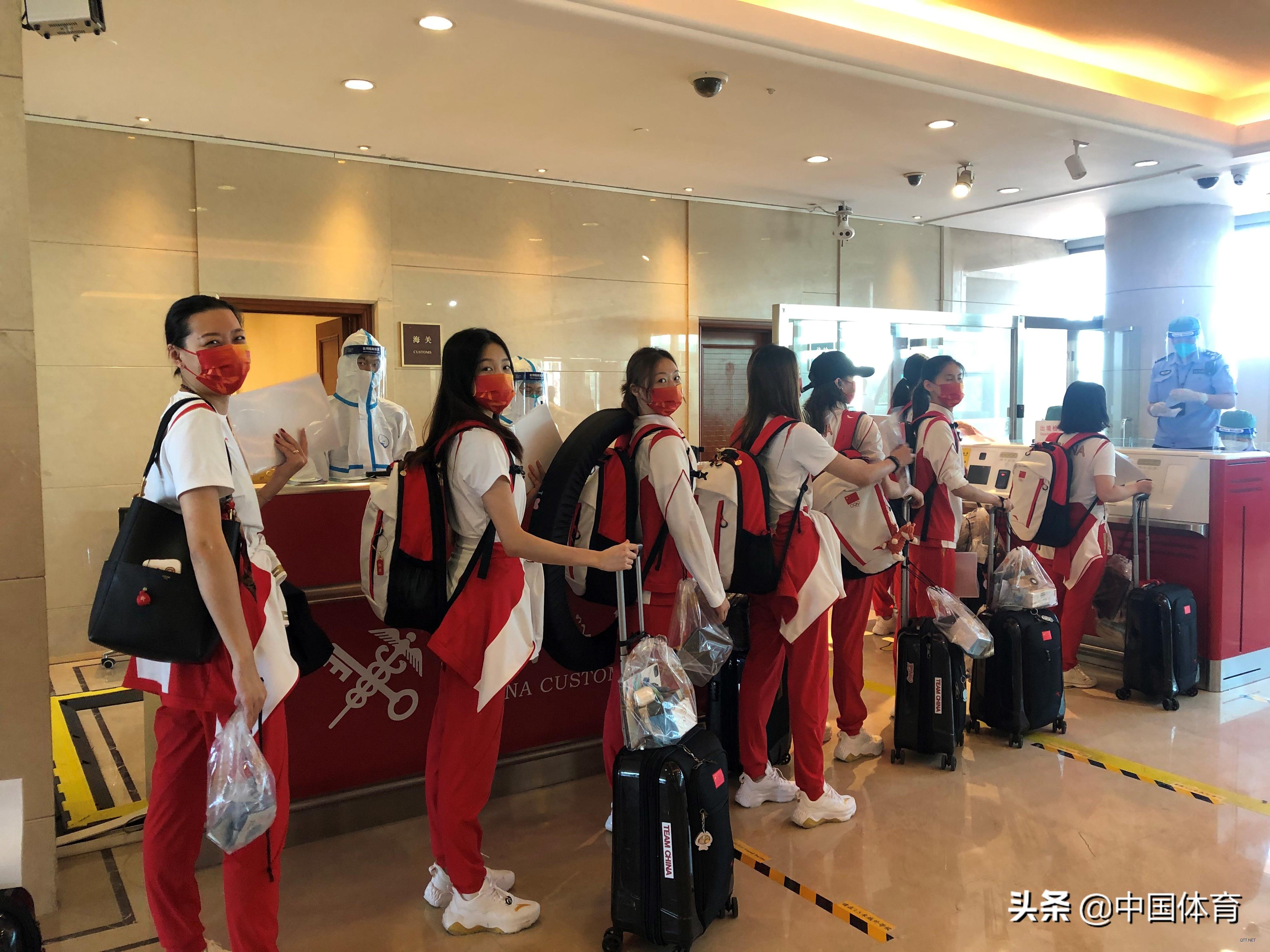 我们准备好了！中国艺术体操队今日兵发东京奥运会