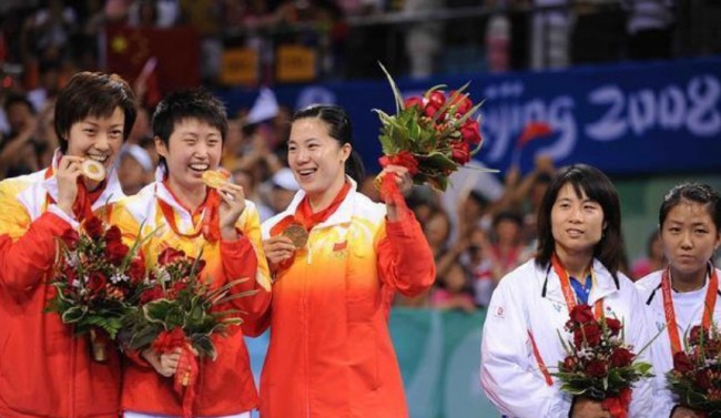 08年北京奥运会的运动健儿们