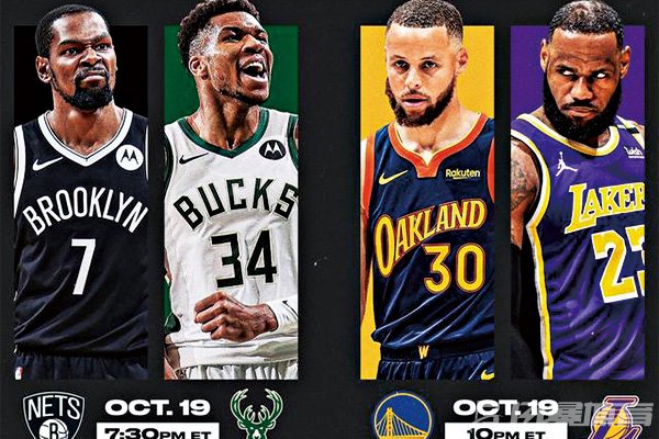 NBA揭幕战将在10月20号开战