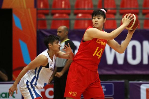 篮球女篮亚洲杯小组赛：中国队胜中国台北队