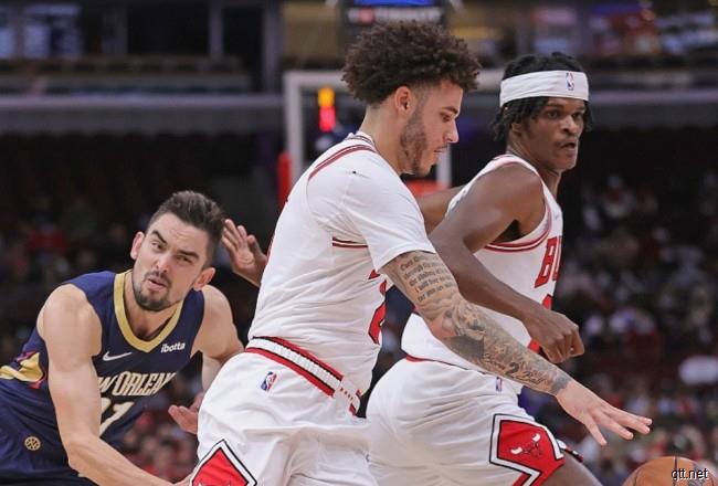 NBA季前赛鹈鹕vs公牛