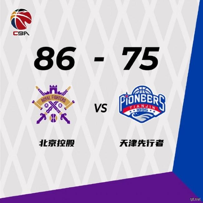 北控86-75天津