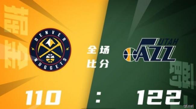 NBA常规赛掘金vs爵士