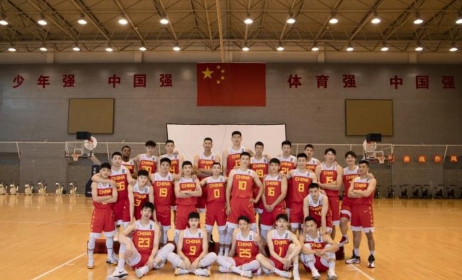 中国男篮的队员们
