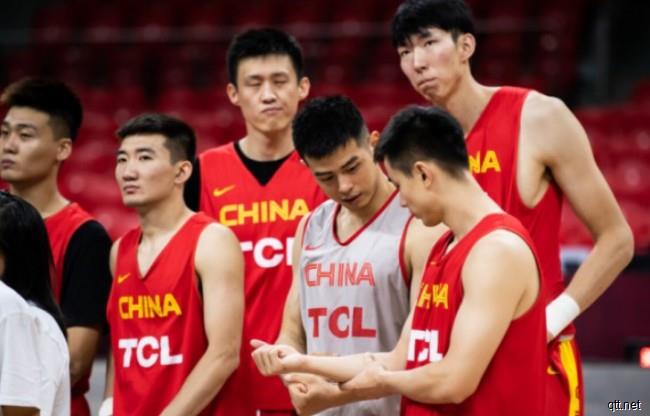 中国男篮的队员们