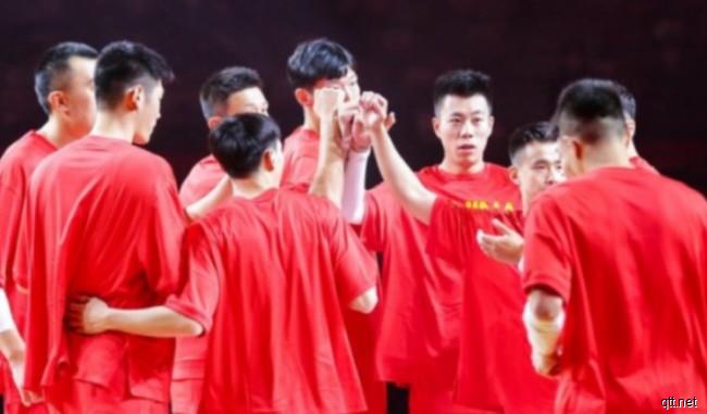 中国男篮的队员们