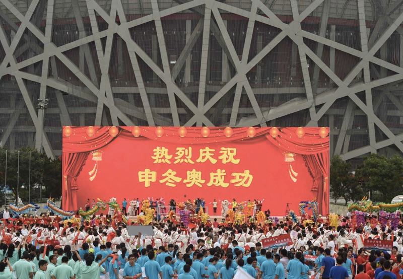 申办冬奥会，申办冬奥会成功
