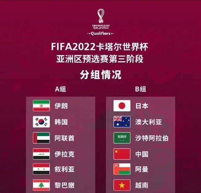 中国男足世界杯预选赛赛程表，中国男足世界杯预选赛赛程表全场回放