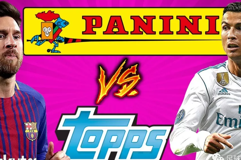 Topps和Panini 足球球星卡市场的梅