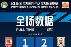 亚泰vs山东全场数据：山东控球率超七成 射门数7-19