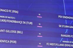 欧冠资格赛第三轮抽签结果：摩纳哥vs