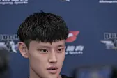 扣篮、接受媒体采访 曾凡博晒活动照：第一周