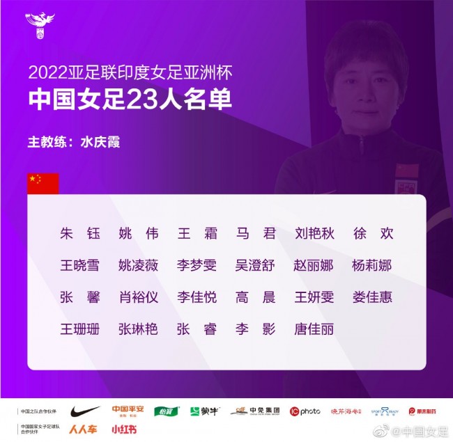 中国女足亚洲杯大名单