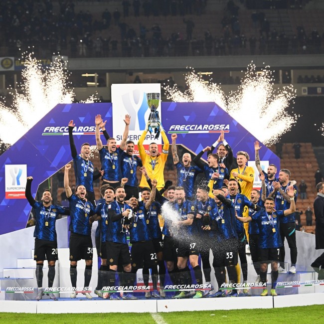 国际米兰夺得意大利超级杯