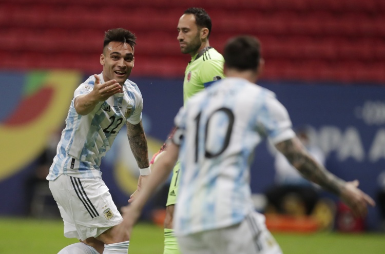 森西尼：阿根廷充满自信 世界杯中劳塔罗会与梅西成为好搭档