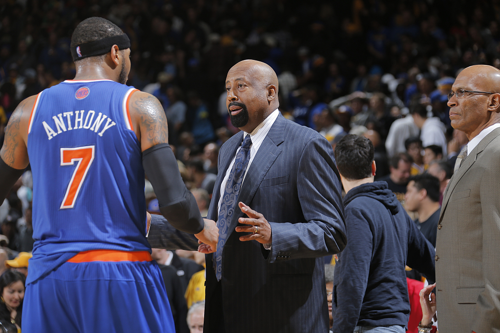 伍德森:若我仍在执教NBA 安东尼会在我队 他仍然能场均15-20分