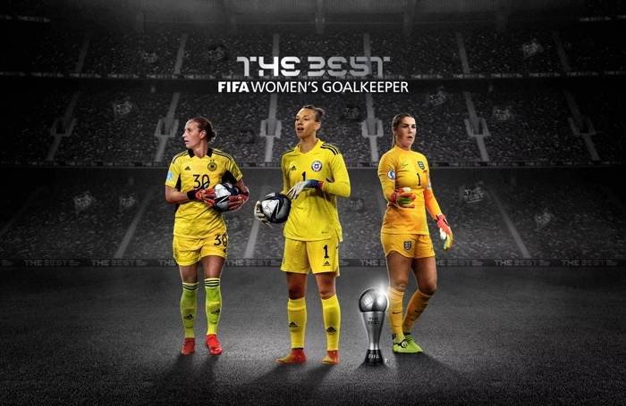 FIFA年度最佳女足门将三人候选:恩德勒、厄普斯、贝格