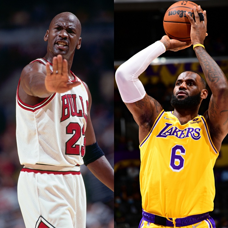 RJ:每人都可以有自己的GOAT 勒布朗没有6冠但乔丹也没有11冠