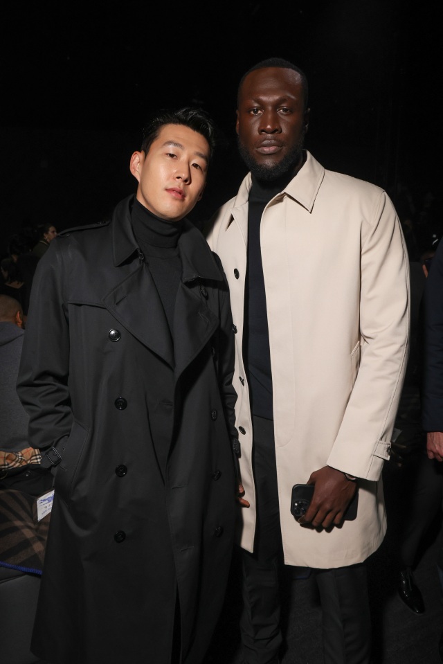 孙兴慜和说唱歌手Stormzy