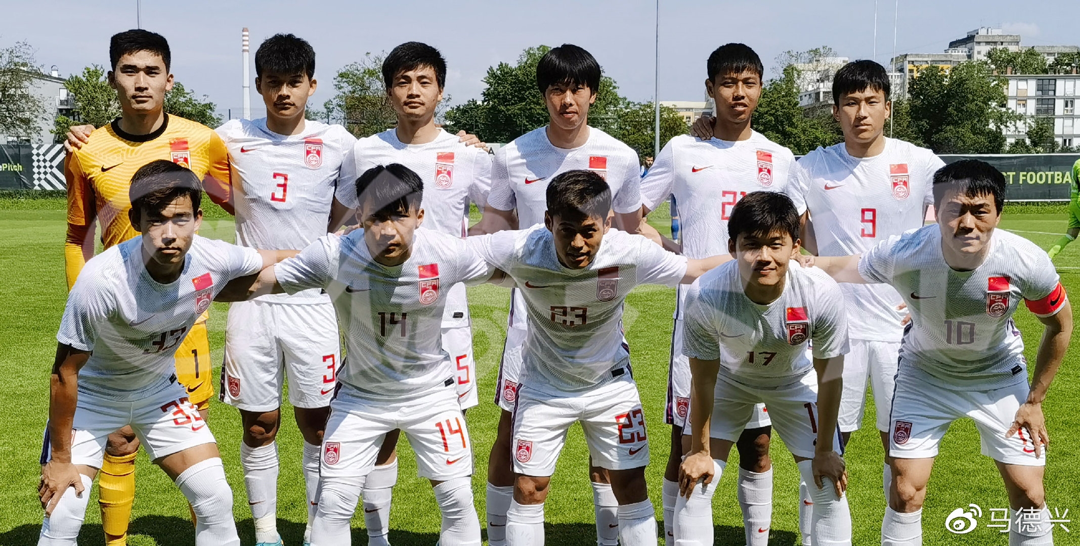 国奥1-0击败克甲准冠军,结束与克罗地亚联赛球队的拉练