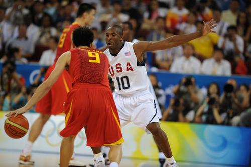 中国男篮vs美国男篮