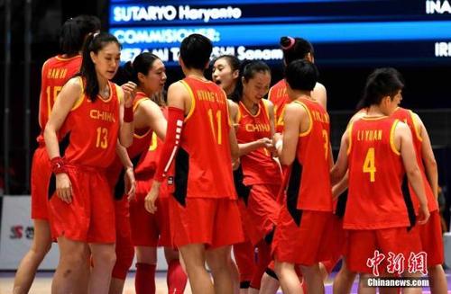 中国女篮热身赛
