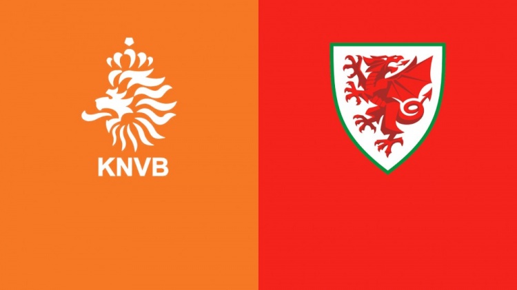 荷兰vs威尔士首发：德容、德里赫特出