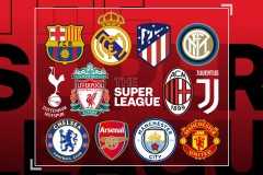 欧足联宣布对欧洲超级联赛球队皇家马德里巴塞罗那的处罚措施尤文可能被禁赛
