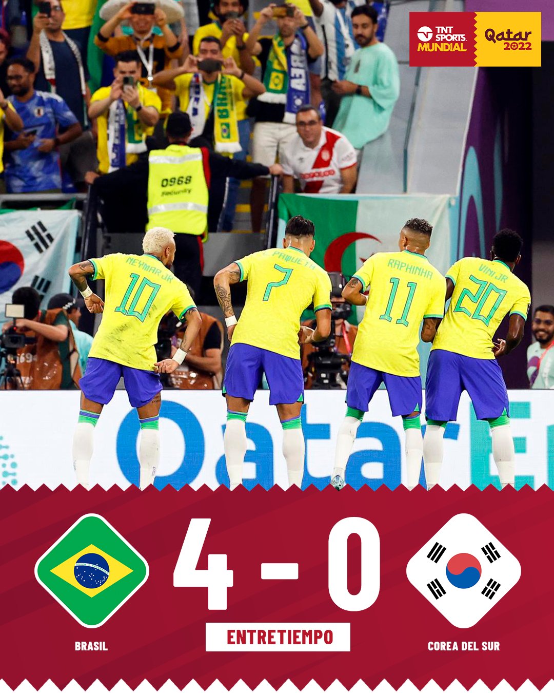 热议韩国0-4巴西：让别冲出亚洲非不
