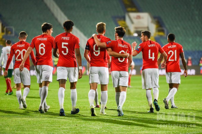 欧洲杯预选赛 保加利亚0-6英格兰