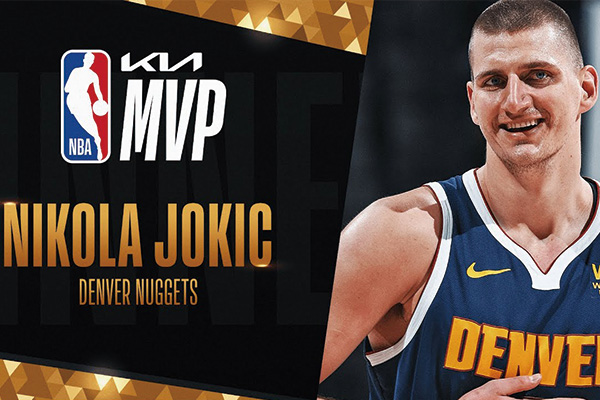 乔基奇当选NBA最有价值球员！成为NBA
