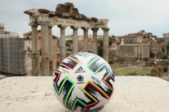2021歐洲杯用球在羅馬展示 歐洲杯距離開幕只剩3天