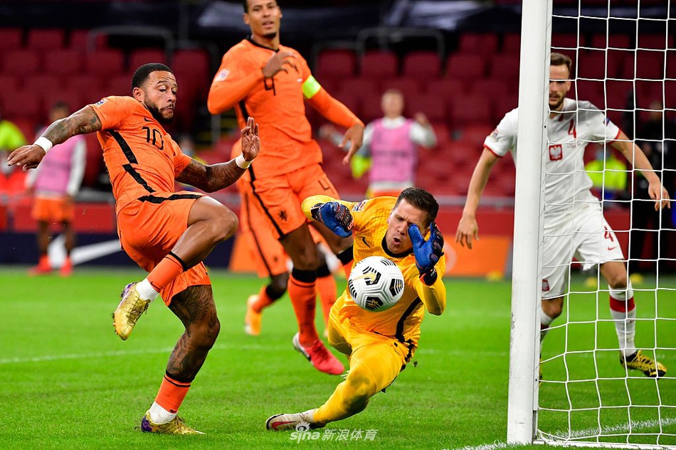 欧国联荷兰1-0波兰 热刺边锋进球