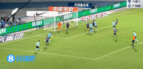 漂亮！孙国文兜射挂死角！大连人1-0领先广州城