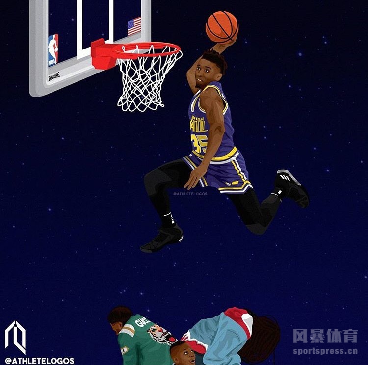 威少西蒙斯领衔 NBA球员高清漫画图集