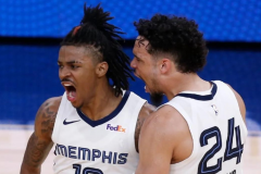 NBA常规赛猛龙126-113力克孟菲斯灰熊 特伦特26分 莫兰特29分