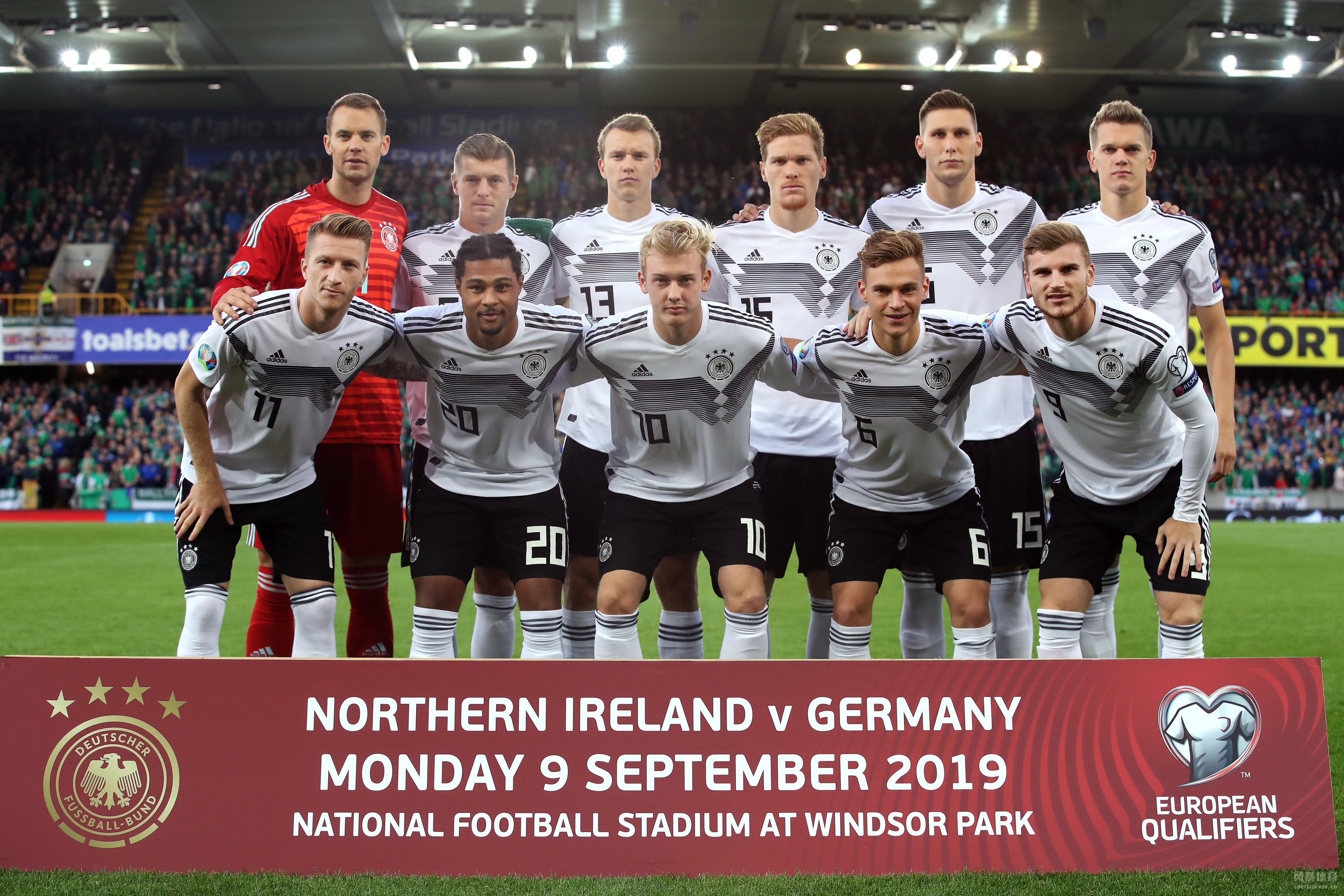 欧洲杯小组赛预选赛C组 北爱尔兰0-2德国队