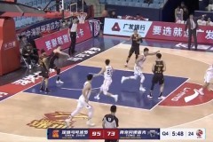 CBA常规赛深圳男篮120-84南京同曦