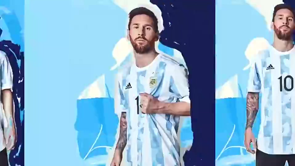 大家觉得好看吗？梅西领衔2021阿根廷美洲杯新球衣宣传片