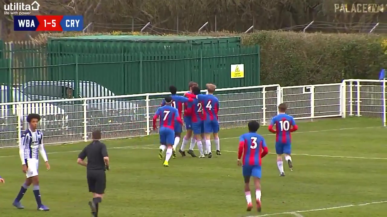 英超U18：水晶宫7-1大胜西布罗姆维奇