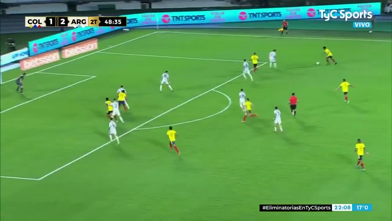 博尔哈头球破门 哥伦比亚最后时刻2-2绝平阿根廷