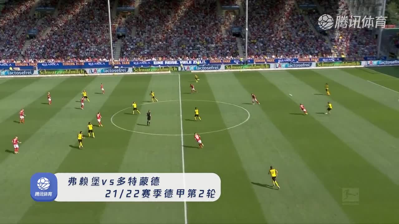 【集锦】德甲-帕斯拉克造乌龙格里福任意球世界波 多特1-2弗赖堡
